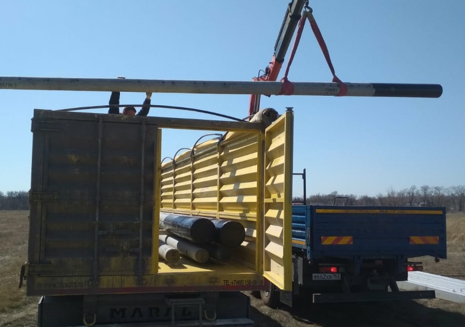 Стойки для РДЖ в городе Уфа. ЖБИ Бетондеталь