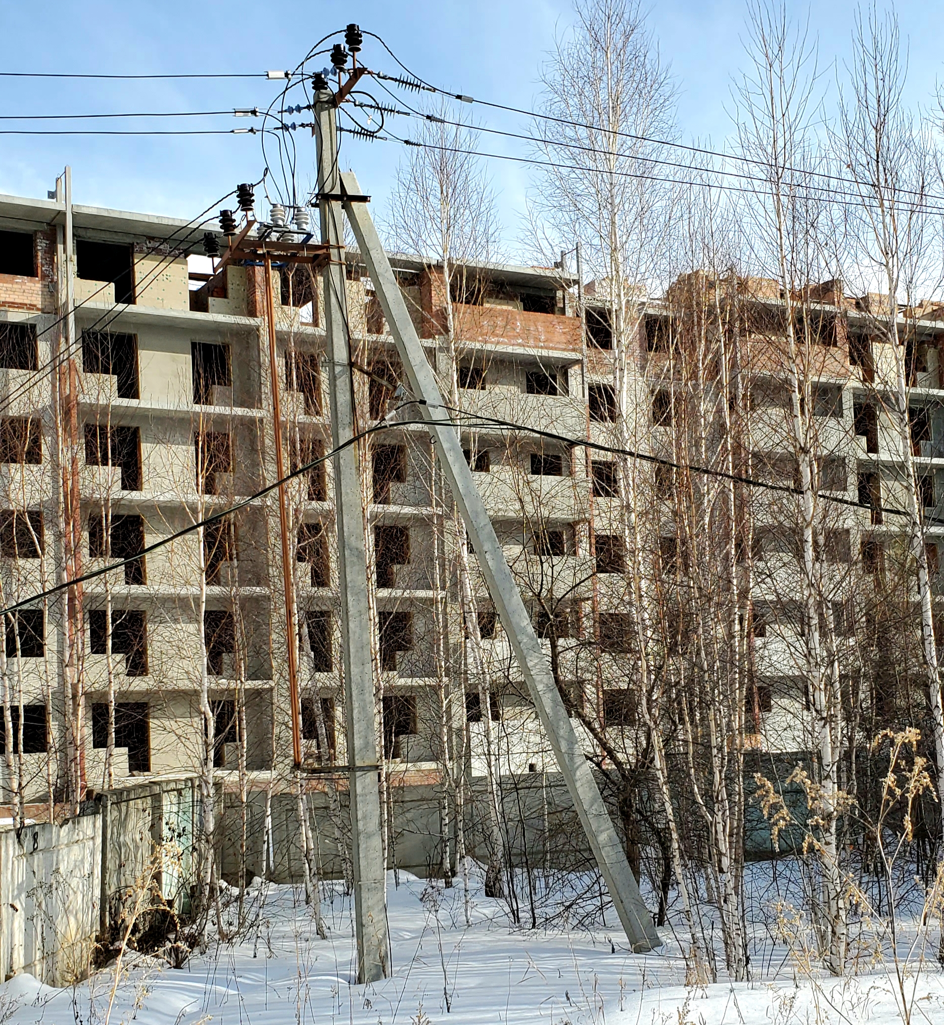 Стойки освещение (опоры ЛЭП) Уфа